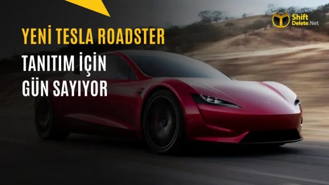 Tesla Roadster tanıtım etkinliği, elektrikli otomobil özellikleri ve performansı hakkında bilgi.