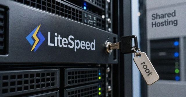LiteSpeed Enterprise açığı, paylaşımlı sunucularda kök erişim sağlıyor.