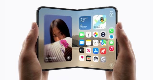 iPhone Duo, Apple'ın katlanabilir telefon tasarımı ile dikkat çekiyor.