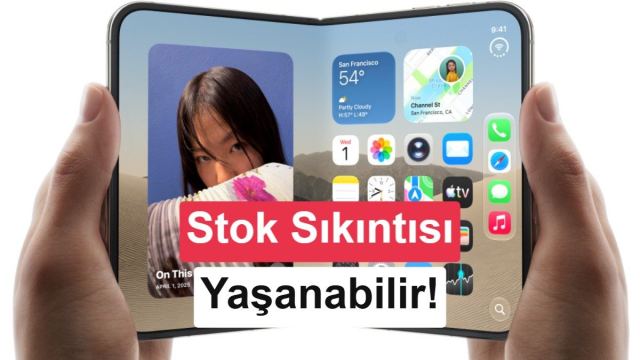 iPhone Duo, Apple'ın yeni katlanabilir telefonu, sınırlı stoklarla piyasaya çıkacak.