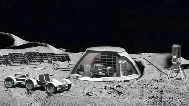 NASA'nın hidrojen yakıt hücresi sistemi, Ay'da enerji üretimi için test ediliyor.