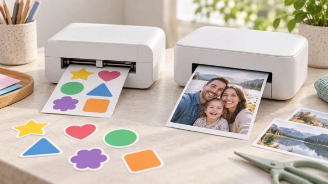 Cricut StickerPix çıkartma basma ve kesme cihazları