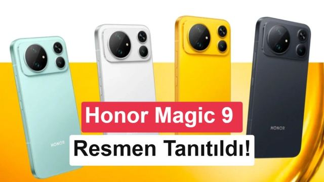 Honor Magic 9 serisi, 11.000 mAh batarya ve 200 MP kamera özellikleri ile tanıtıldı.