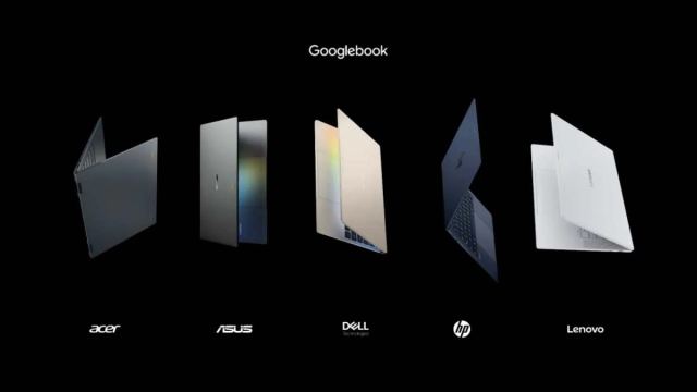 Googlebook bilgisayarlar, Android ve ChromeOS özellikleri ile birlikte geliyor.