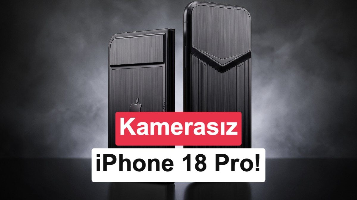 Kamerasız iPhone 18 Pro Max tasarımı, titanyum ve lüks detaylarla dikkat çekiyor.