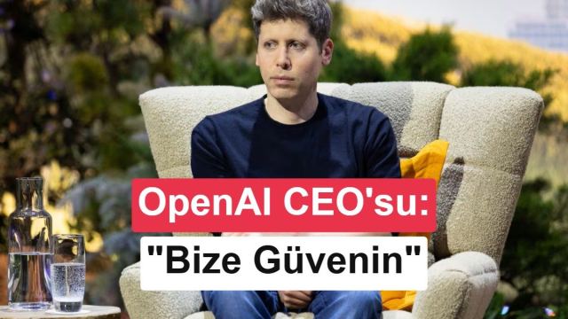 Sam Altman yapay zeka güvenliği hakkında konuşuyor.