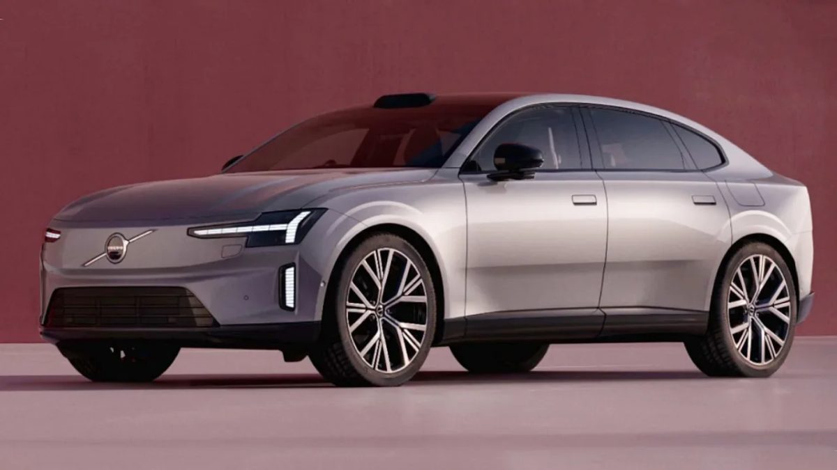 Volvo ES90 elektrikli sedan, modern tasarımı ve güçlü özellikleri ile dikkat çekiyor.