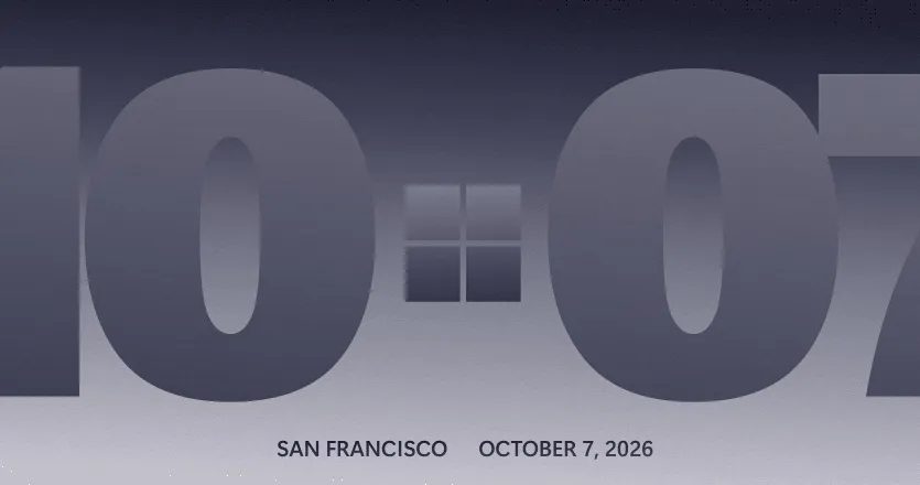 Microsoft'un 7 Ekim'de düzenleyeceği Windows ve Surface etkinliği hakkında bilgi.