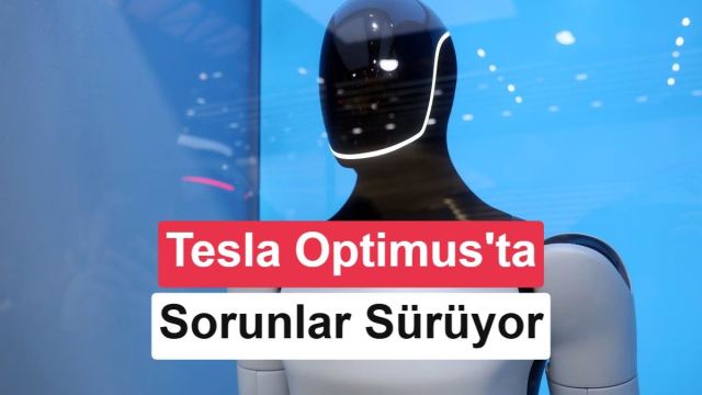 Tesla Optimus robotu üretim süreci ve sorunları hakkında bilgi veriyor.