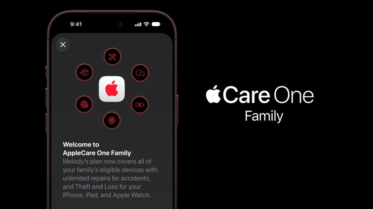 AppleCare One Family, Apple cihazları için koruma hizmeti sunuyor.