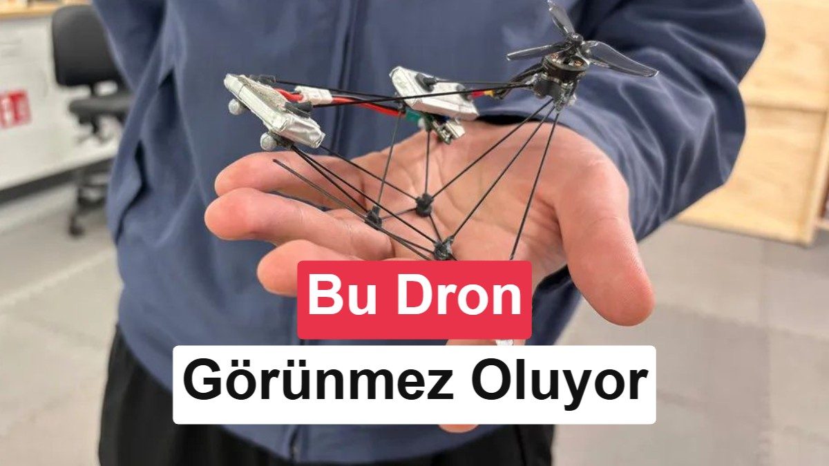 Phantom Twist görünmez dron, hareket bulanıklığı etkisiyle tasarlandı.