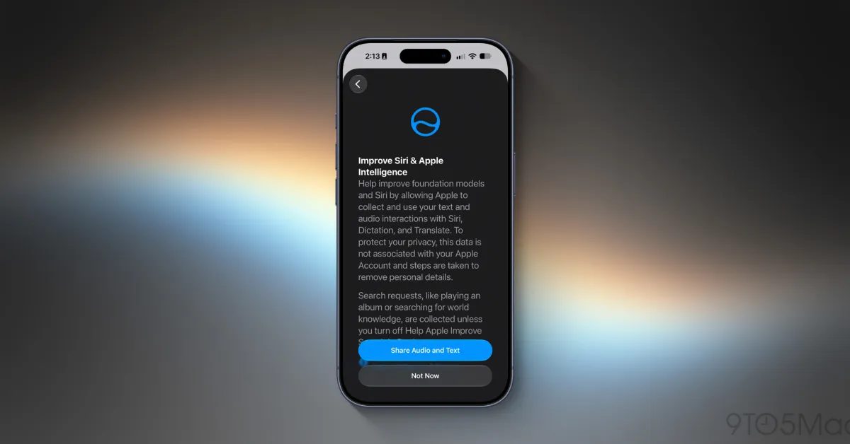 iOS 27 ile Siri için yeni veri paylaşım ayarı