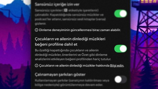 Spotify çocuk müzik ayarı ile önerileri etkilemeden müzik dinleme deneyimi