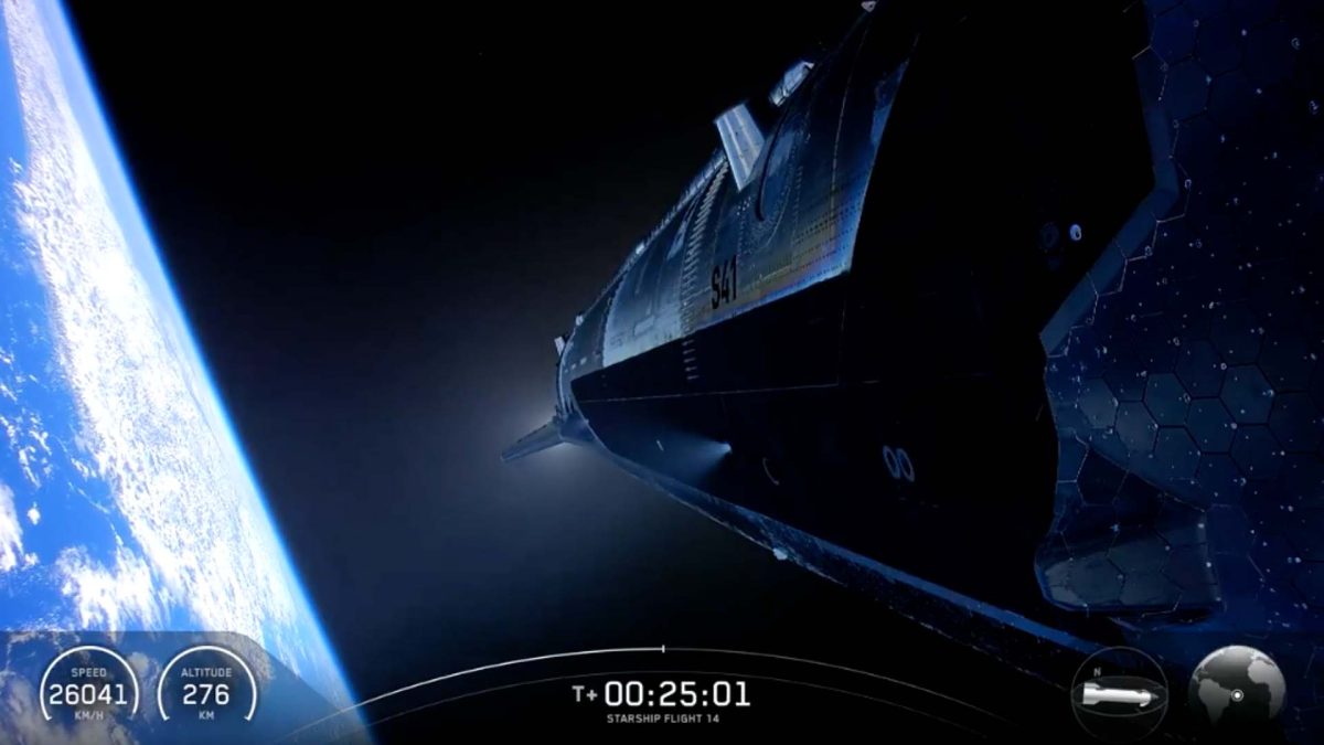 SpaceX Starship roketi, Starlink V3 uyduları ile yörüngeye ulaştı.
