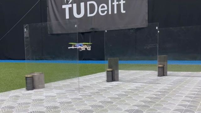 Whisker tabanlı drone, karanlık ortamlarda dokunsal navigasyon yapıyor.