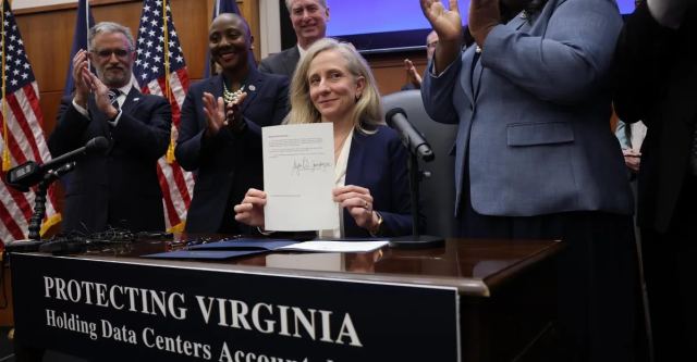 Virginia veri merkezi düzenlemeleri ve yapay zeka görev gücü hakkında bilgi.