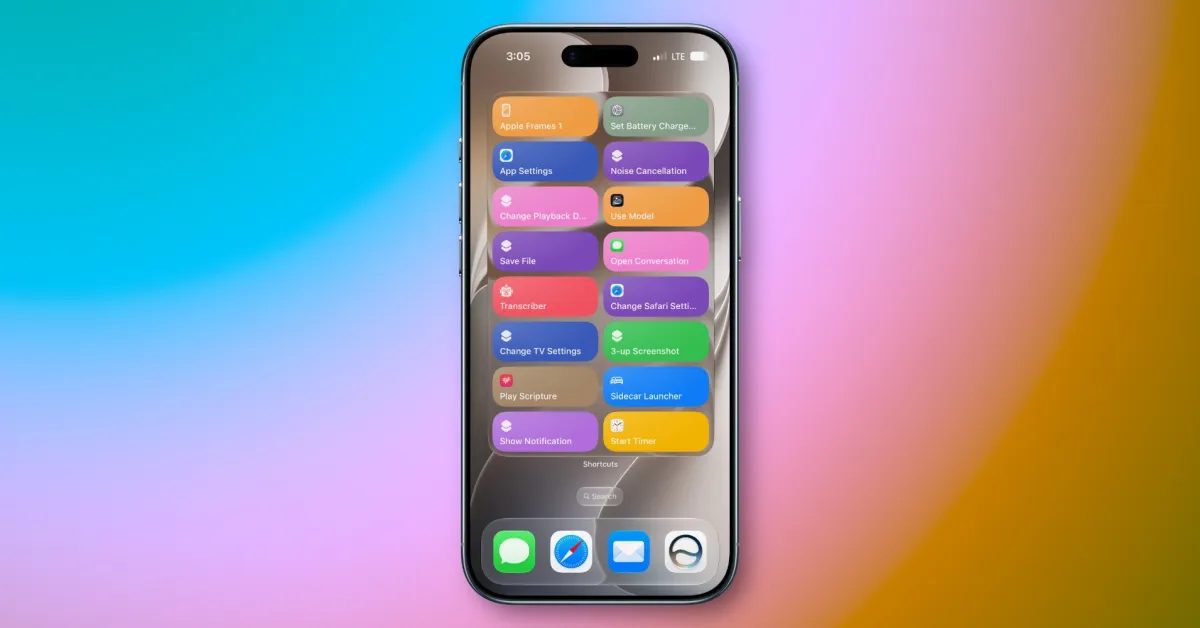 iOS 27 ile iPhone ana ekranında ekstra büyük widget'lar