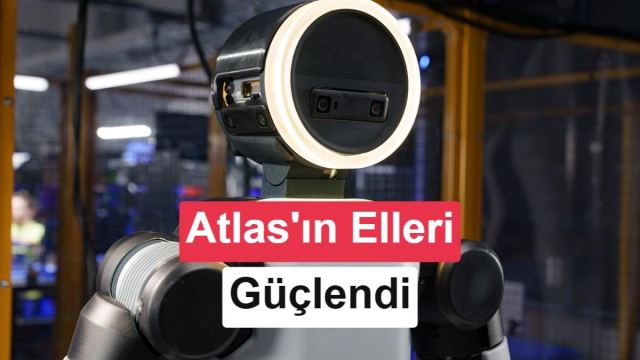 Atlas robotu yeni el tasarımıyla daha fazla hareket kabiliyeti kazanıyor