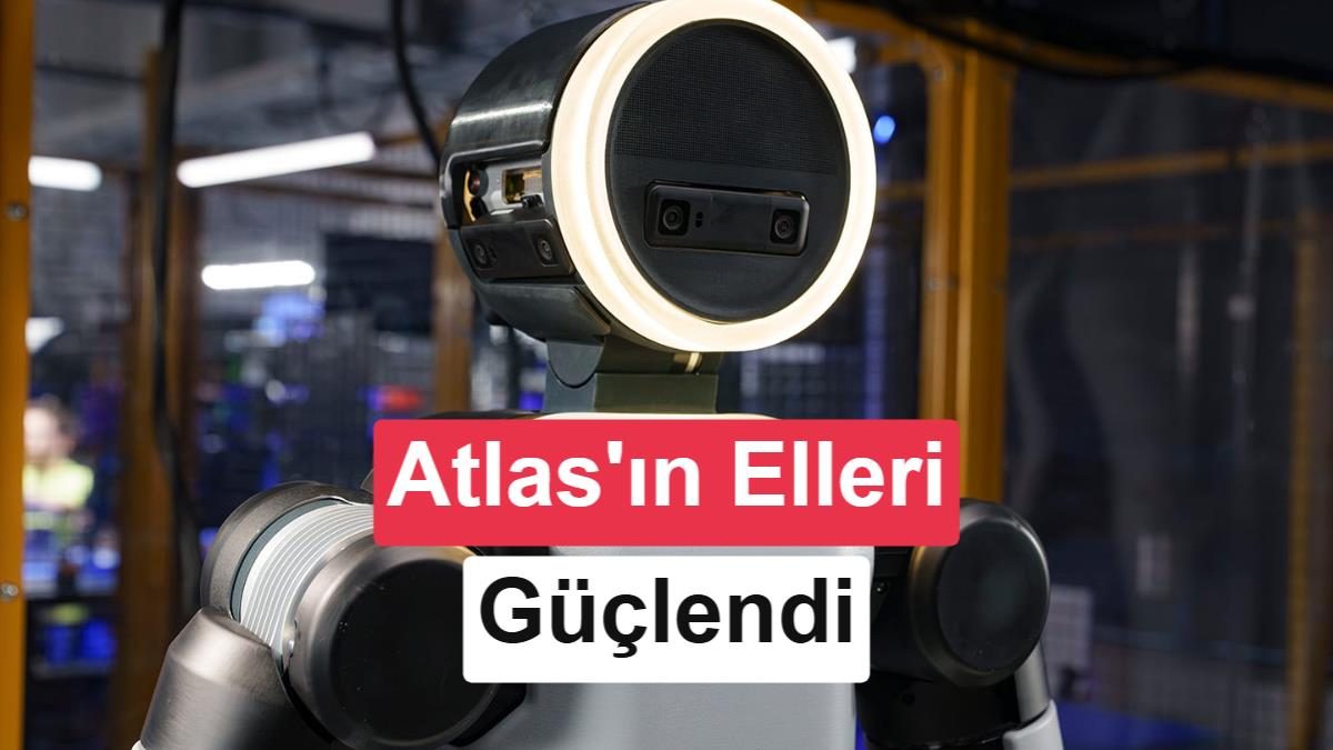 Atlas robotu yeni el tasarımıyla daha fazla hareket kabiliyeti kazanıyor