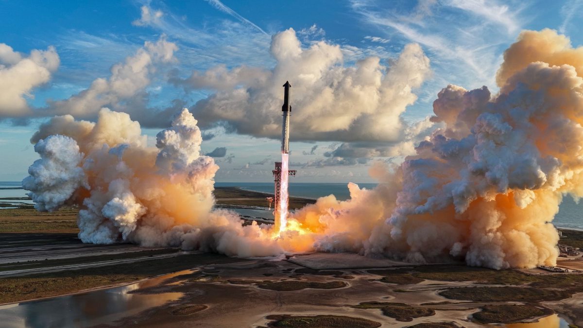 SpaceX Starship roketinin fırlatılması
