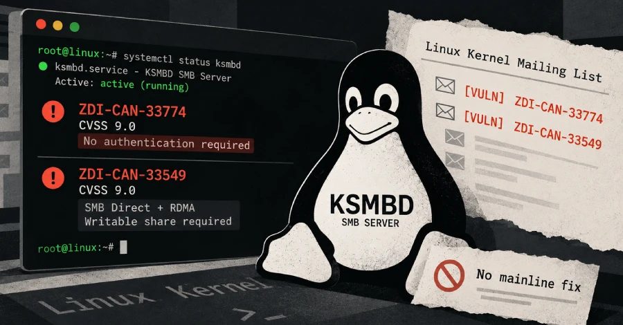 KSMBD güvenlik açığı ile ilgili bir görsel