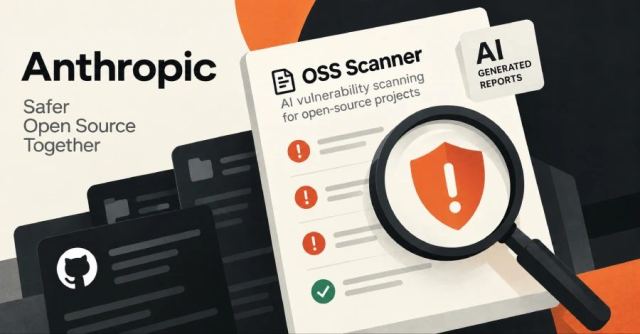 OSS Scanner, açık kaynak projeleri için güvenlik tarayıcısı olan Anthropic'in yeni ürünü.
