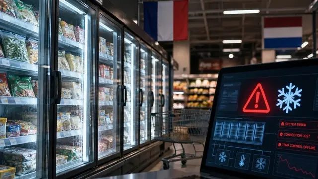 Fransa süpermarket siber saldırı sonucu bozulmuş gıda ürünleri