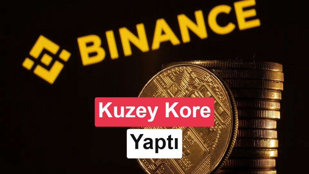 Binance siber saldırısı ve Kuzey Kore'nin rolü hakkında bilgi veren bir grafik.