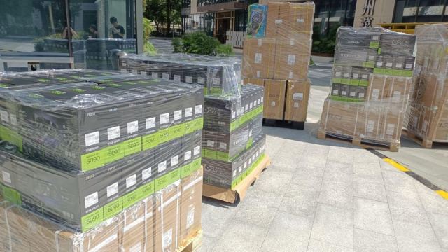 Nvidia RTX 5090 GPU gönderimi kayboldu, Oderço distribütörü durumu paylaştı.
