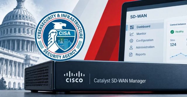 Cisco Catalyst SD-WAN Manager'daki güvenlik açığı CISA tarafından KEV listesine eklendi.