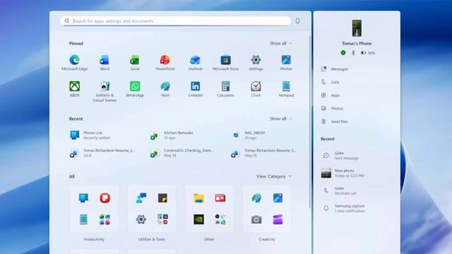 Windows 11, 8 GB RAM'li bilgisayarlarda bellek yönetimini iyileştiriyor.