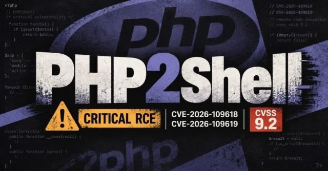PHP2Shell güvenlik açığı ile ilgili acil güncelleme duyurusu.