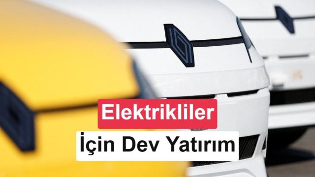 Renault elektrikli araç yatırımı ile Fransa'da üretim kapasitesini artıracak.