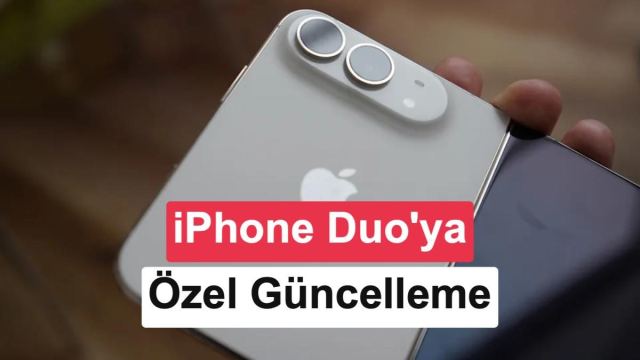 iPhone Duo için iOS 27.1 güncellemesi ve özellikleri.