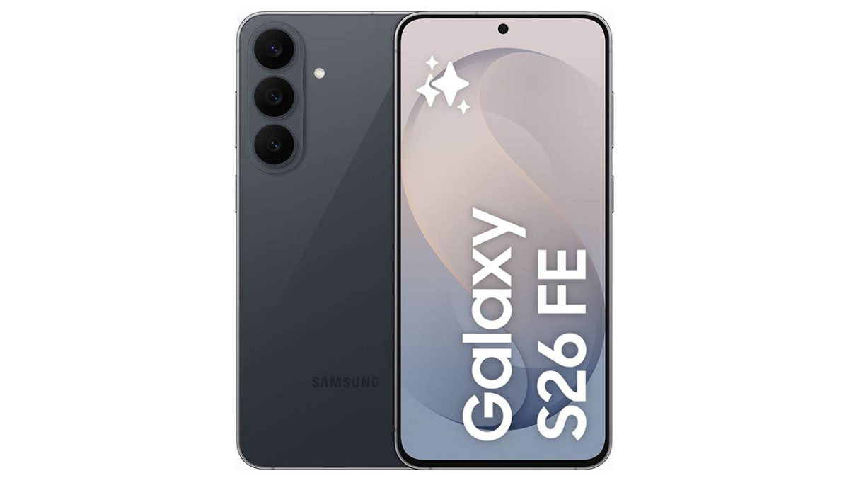 Samsung Galaxy S26 FE akıllı telefon, 6,7 inç ekran ve üçlü kamera sistemi ile dikkat çekiyor.
