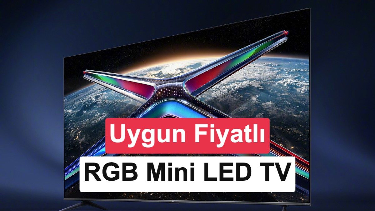 Redmi TV X RGB-Mini LED 2027, 360Hz oyun modu ve 1300 nit parlaklık özellikleriyle dikkat çekiyor.