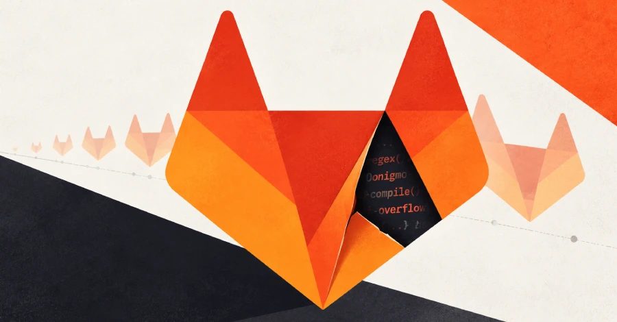 GitLab güvenlik açığı ile ilgili bilgi veren bir grafik.