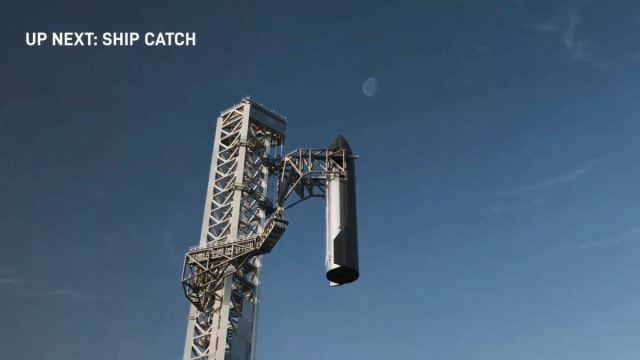 SpaceX Starship roketinin test uçuşu ve yakalama denemesi