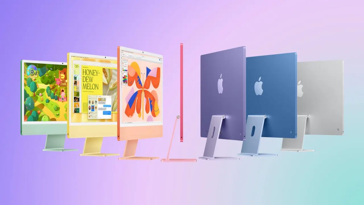 Yeni iMac ve M6 çipli MacBook Pro tanıtımı ile ilgili görsel.