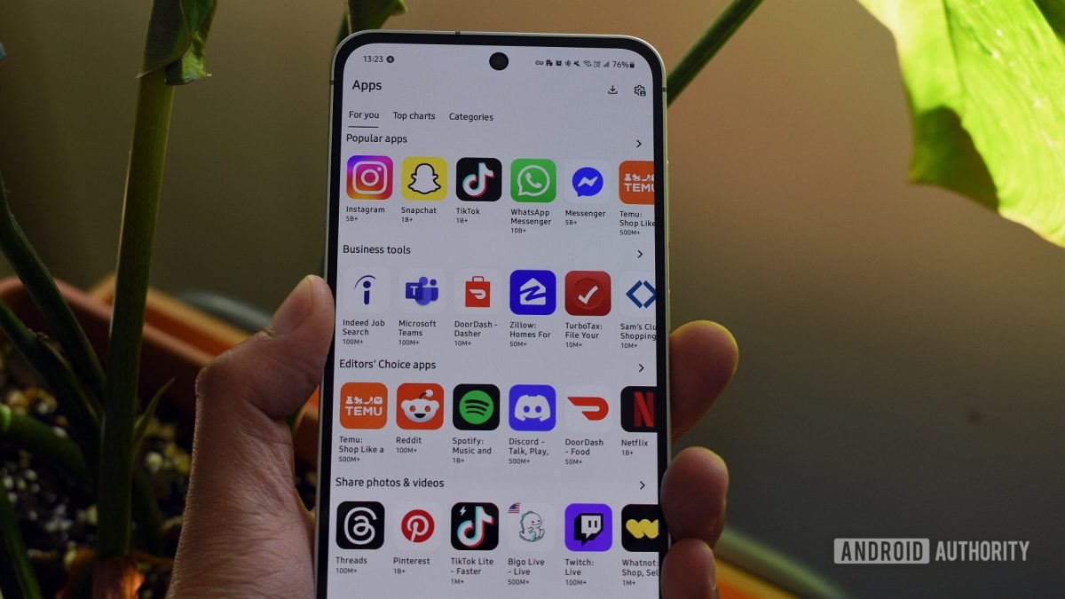 Android üçüncü taraf uygulama mağazaları için kayıt programı