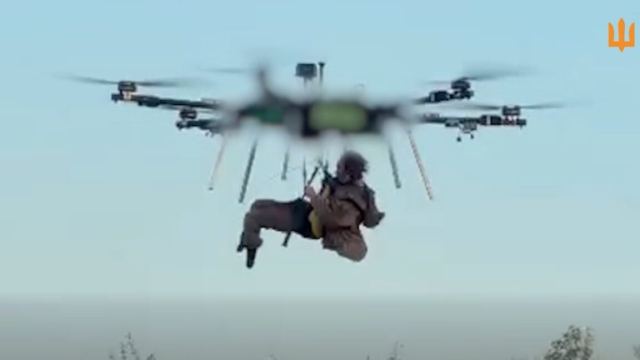 Ukrayna'nın drone ile yaralı asker kurtarma operasyonu