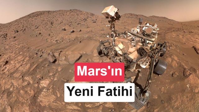 Perseverance aracı, Mars'ta 100 kilometre mesafeye ulaştı.