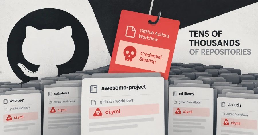 GitHub'da kötü amaçlı workflow'ların yayılması ve etkileri