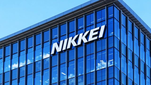 Nikkei'nin çalışanlarının Microsoft ve Google hesaplarının ihlali hakkında bilgi veren bir görsel.