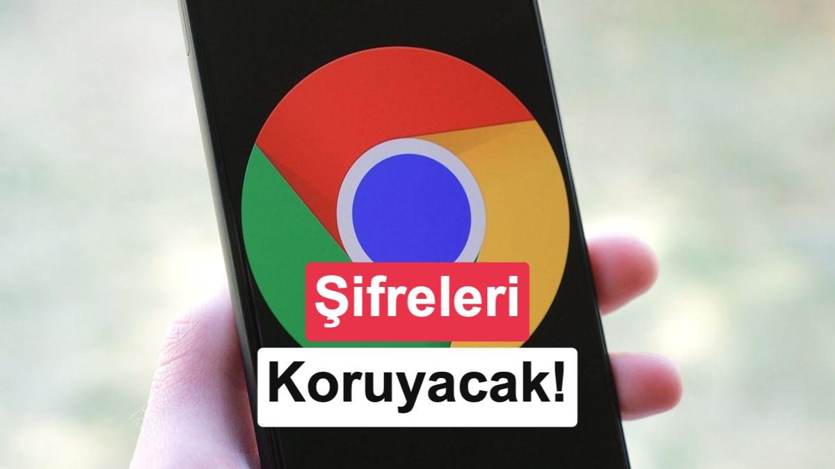 Chrome parmak izi şifre koruma özelliği ile güvenli giriş imkanı