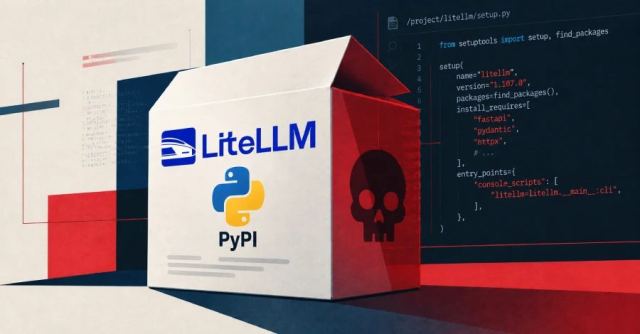 LiteLLM güvenlik açığı ile ilgili grafik ve bilgiler.