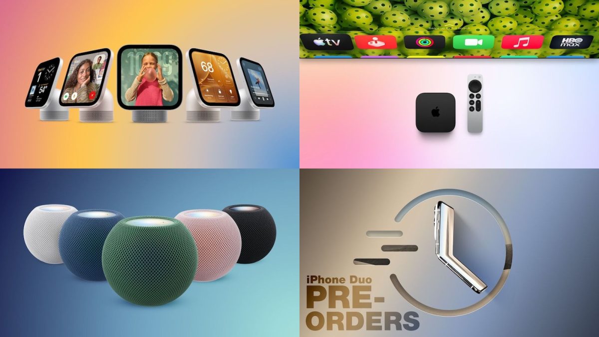 Apple HomeView akıllı ev merkezi, yeni Apple TV ve HomePod mini 2 tanıtımı.