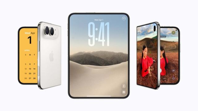 iPhone Duo katlanabilir telefon, geniş ekran ve modern tasarım özellikleriyle dikkat çekiyor.