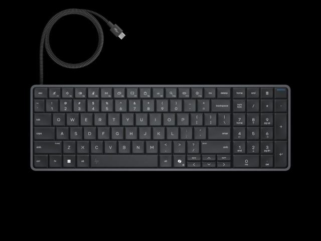 HP EliteBoard G2a, Ryzen AI PRO işlemcisi ile modern klavye tasarımı
