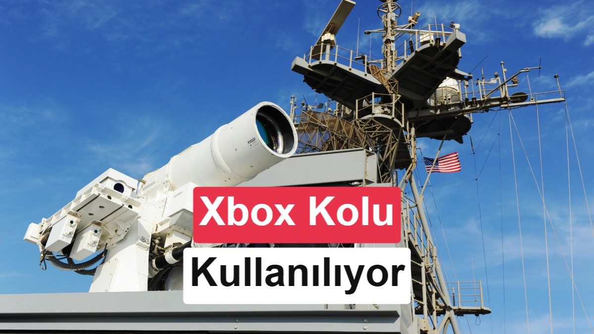 ABD lazer silahları, Xbox kontrolcü ile kontrol edilen yüksek enerjili sistemler.